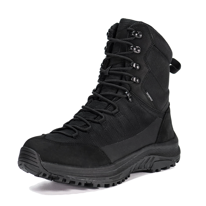 Comfortable Full Rubber Nubuck Leather Casual Boots
