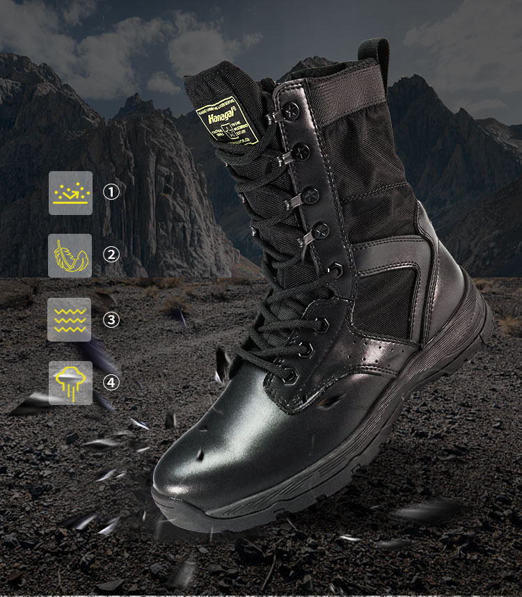 Soft Shock absorption Combat Shoes