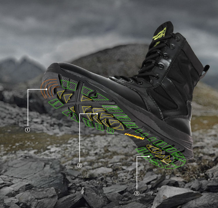 Soft Shock absorption Combat Shoes